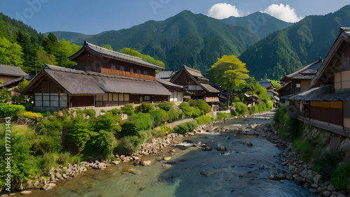 It is characterized by a traditional building called Gassho-zukuri