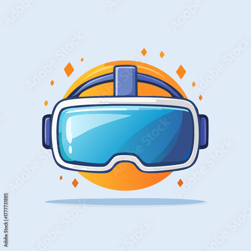 Virtual Reality Headset Technology Innovation Future.