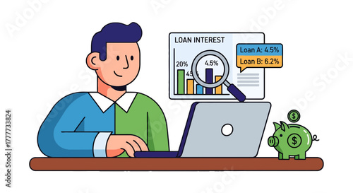 Loan Interest: A Financial Analyst Assesses The Loan Choices of Client