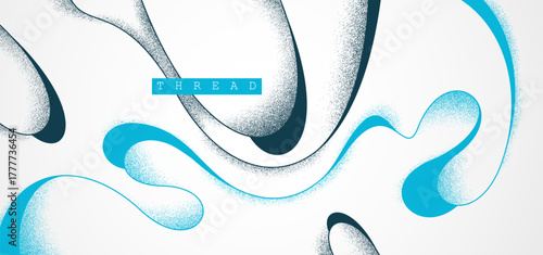 Soft and relaxing vector linear abstract background, curvy lines artistic abstraction, minimal flowing lines and textures, elegant wave stripes, flowy modern graphics.