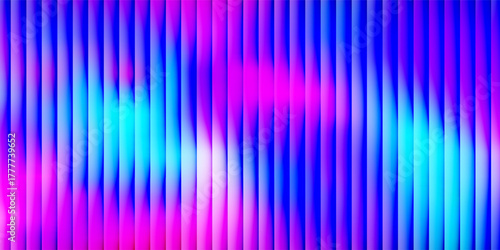 Colorful gradient background with ripple effect in blue, yellow, pink, and purple creates an aesthetic backdrop