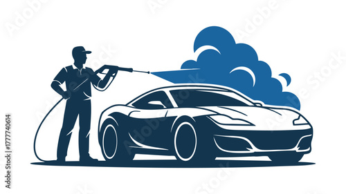 Car wash professional cleaning