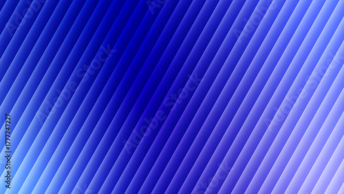 glass ripple texture with blue gradient background and vertical reeded distortion for futuristic abstract design 