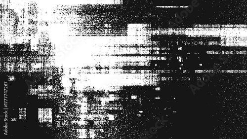 distressed grunge overlay texture with rough speckled surface for vintage design projects