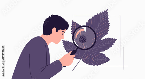 Observing Nature: A Detailed Exploration of a Plant and its Intricate Features