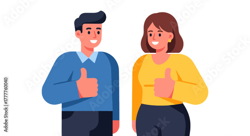 People Giving Thumbs Up Showing Agreement Approval And Positive Feedback Sign Excellent