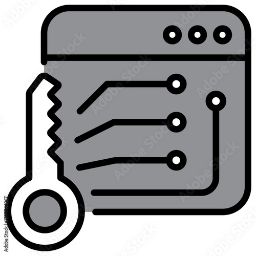 Access Icon Single Pack Illustration