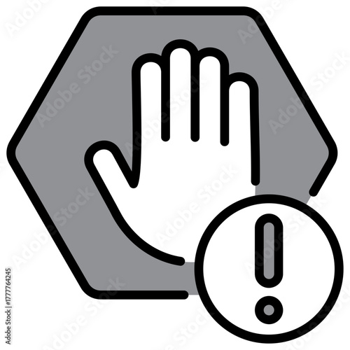 Restriction Icon Single Pack Illustration