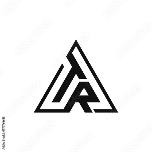 Modern Abstract Triangle Logo Design