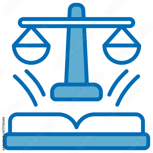 Law Blue Icon