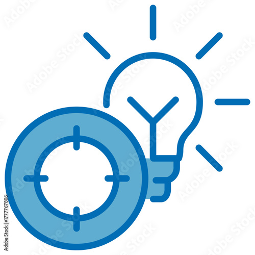 Opportunity Blue Icon