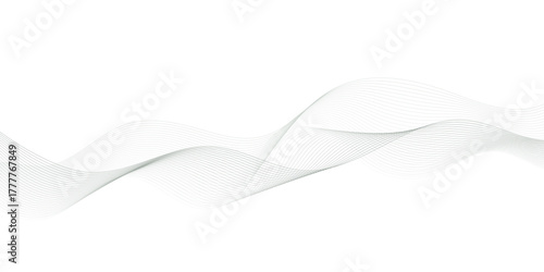 Abstract background with wave and curve line. Curve wave seamless pattern. Thin line wavy abstract vector background. Curve wave seamless pattern. Vector illustration.