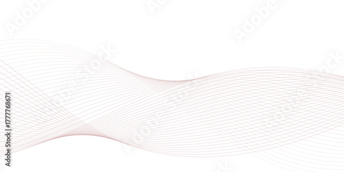 Abstract pink voice sound wave pattern element, Voice sound wave liens and audio technology background.	
