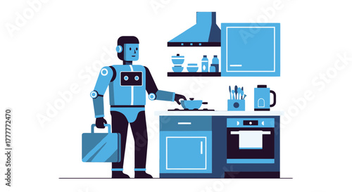 Robotic Chef in The Kitchen: A Modern Vision of Cooking in The Future