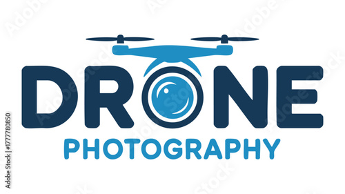 Drone photography logo design