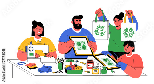 Sustainable Living Collaborative: Crafting Eco-Friendly Art And Upcycled Products Together