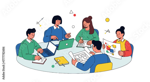 Teamwork And Collaboration: Illustrative Communication And Agile Work Strategies