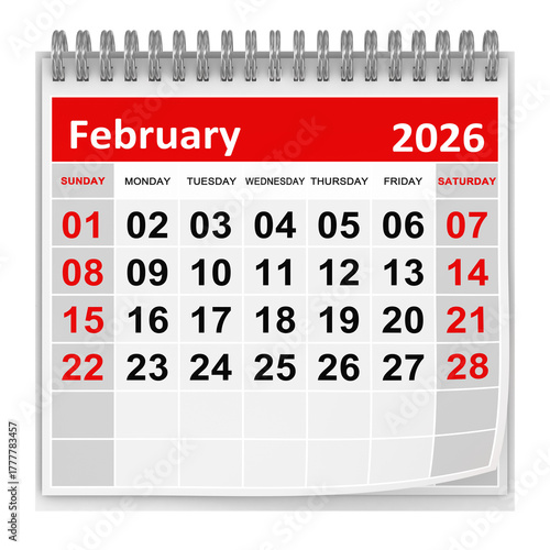 Calendar - February 2026