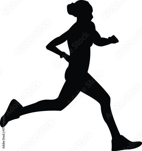 Monocolor Hand-drawn Midnight Madness Marathon T-shirt