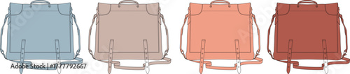 Fashionable Satchel Bags in a Gradient of Colors and Styles for Versatile Carrying Needs