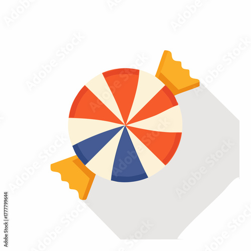 Bonbons stylisés isolés symbole de Halloween