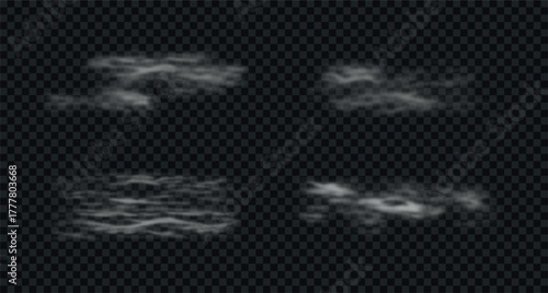 Abstract wavy water surface texture. Milky ripple pattern, liquid background isolated on transparent backdrop