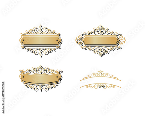 luxury shape set, luxury, shape set, Luxury Shape Set Free SVG Download