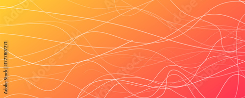 Abstract gradient background with wave beams