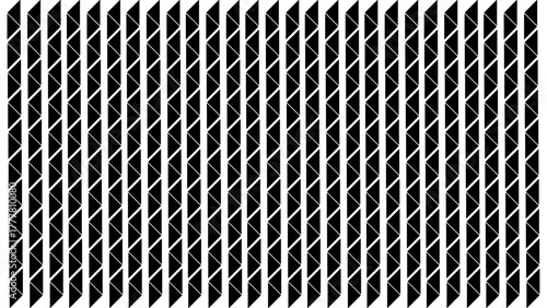 Bold Black and White Slanted Geometric Striped Pattern Background
