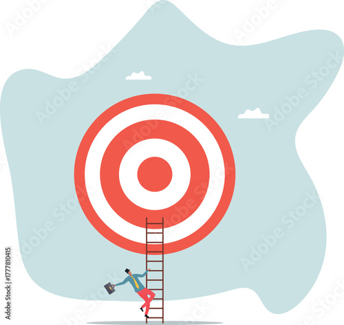 Mistake and error causing business problem and missing goal, disappointment or mission fail, hopeless on unreachable target .about a man and his life.