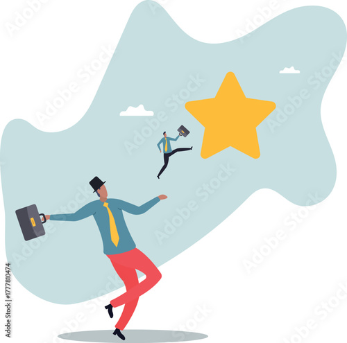 Career development support, assistant or mentor to help reach business goal to achieve target .about a man and his life.