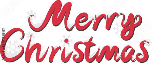 메리크리스마스 캘리그라피 꾸미기