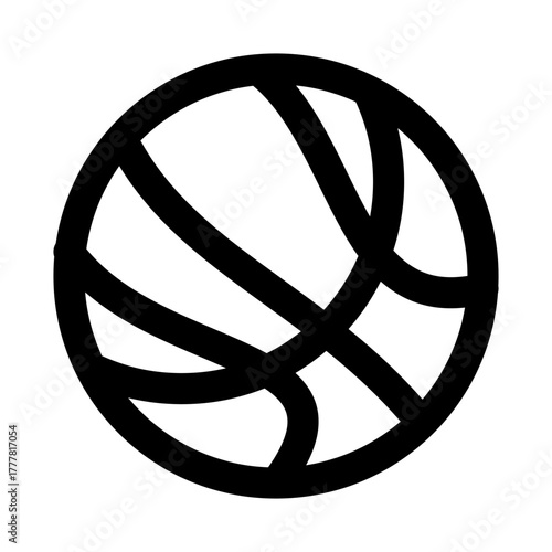 Basket Ball Icon dynamic illustration showcasing fast-paced action, teamwork, and sporty energy in a modern creative style