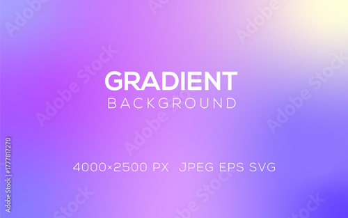 Soft Purple Gradient Background with Light
