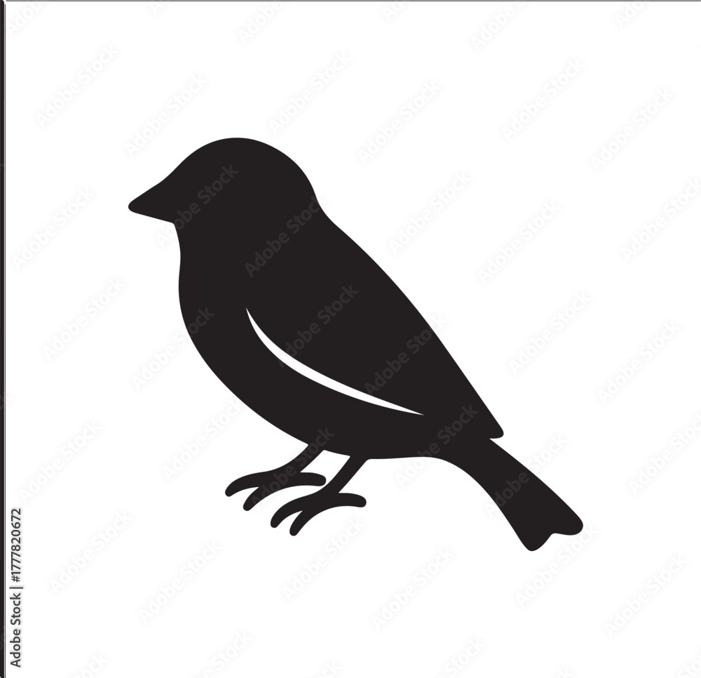 Obraz premium Vibrant vector illustration of an American Goldfinch.