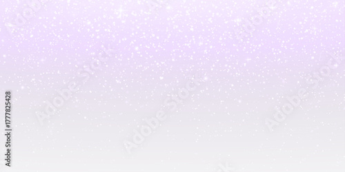 Shimmering glitter particles drift through a festive light dust scene.