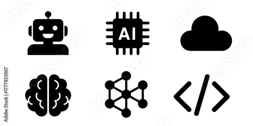 Internet Technology icon. IT icon set