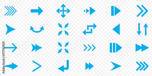 Vector set of swipe arrows. Arrow vector icon. Arrows collection. Arrows big black set icons, arrow icon, modern simple arrows .