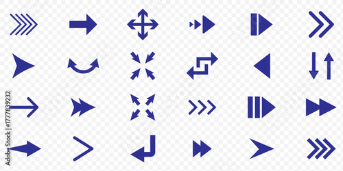 Vector set of swipe arrows. Arrow vector icon. Arrows collection. Arrows big black set icons, arrow icon, modern simple arrows .