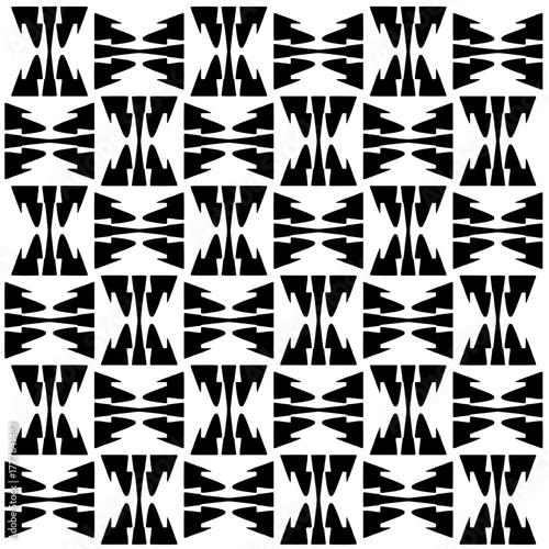 Black pattern.Seamless texture. Vector graphics for design, prints, decoration, cover, textile, digital wallpaper, web background, wrapping paper, clothing, fabric, packaging, cards.