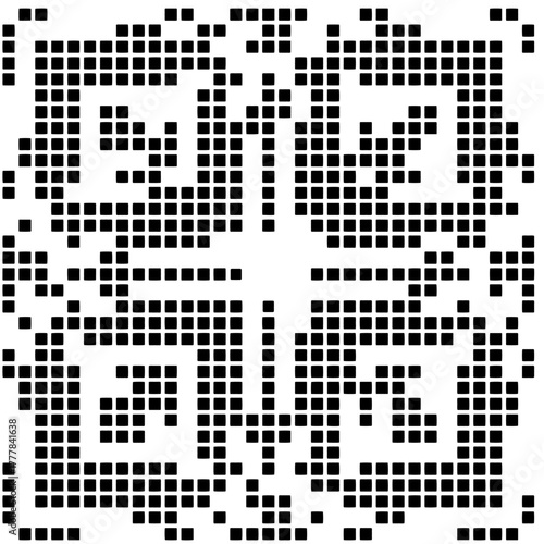 Black pattern.Seamless texture. Vector graphics for design, prints, decoration, cover, textile, digital wallpaper, web background, wrapping paper, clothing, fabric, packaging, cards.