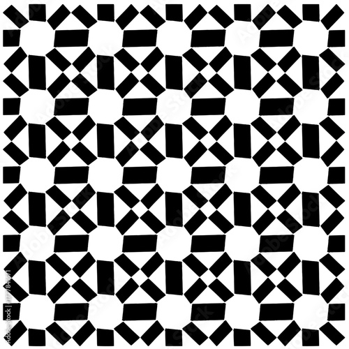 Black pattern.Seamless texture. Vector graphics for design, prints, decoration, cover, textile, digital wallpaper, web background, wrapping paper, clothing, fabric, packaging, cards.