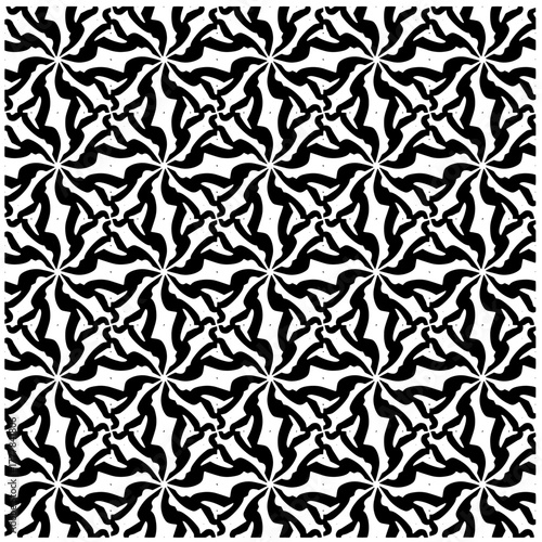 Black pattern.Seamless texture. Vector graphics for design, prints, decoration, cover, textile, digital wallpaper, web background, wrapping paper, clothing, fabric, packaging, cards.