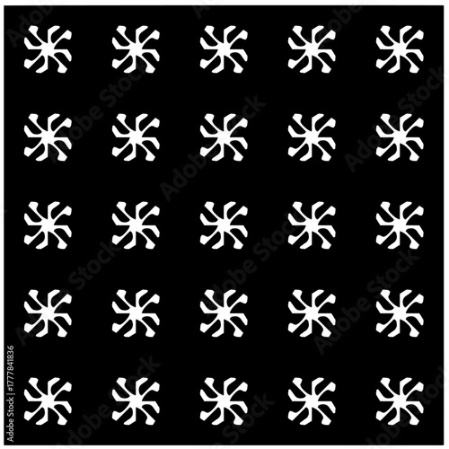 Black pattern.Seamless texture. Vector graphics for design, prints, decoration, cover, textile, digital wallpaper, web background, wrapping paper, clothing, fabric, packaging, cards.