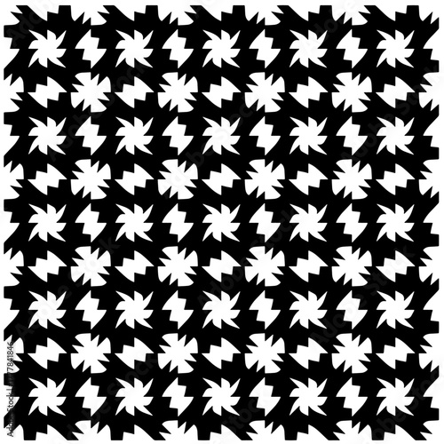 Black pattern.Seamless texture. Vector graphics for design, prints, decoration, cover, textile, digital wallpaper, web background, wrapping paper, clothing, fabric, packaging, cards.