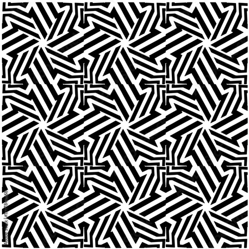 Black pattern.Seamless texture. Vector graphics for design, prints, decoration, cover, textile, digital wallpaper, web background, wrapping paper, clothing, fabric, packaging, cards.
