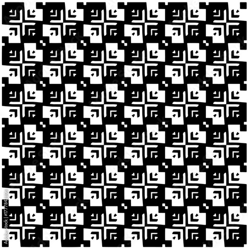 Black pattern.Seamless texture. Vector graphics for design, prints, decoration, cover, textile, digital wallpaper, web background, wrapping paper, clothing, fabric, packaging, cards.