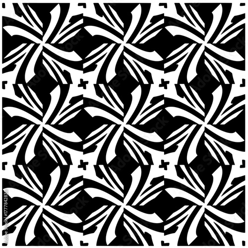 Black pattern.Seamless texture. Vector graphics for design, prints, decoration, cover, textile, digital wallpaper, web background, wrapping paper, clothing, fabric, packaging, cards.