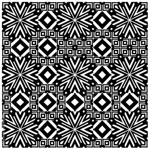 Black pattern.Seamless texture. Vector graphics for design, prints, decoration, cover, textile, digital wallpaper, web background, wrapping paper, clothing, fabric, packaging, cards.