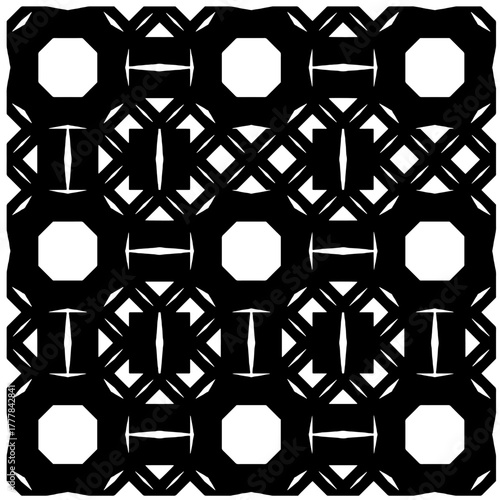 Black pattern.Seamless texture. Vector graphics for design, prints, decoration, cover, textile, digital wallpaper, web background, wrapping paper, clothing, fabric, packaging, cards.